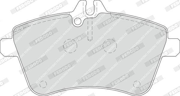 Set placute frana