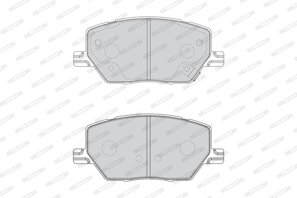 Set placute frana