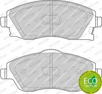 Set placute frana