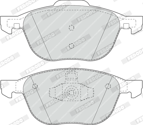Set placute frana