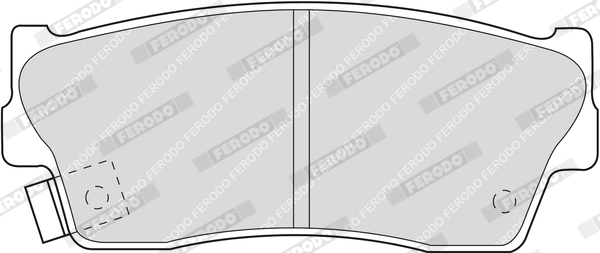 Set placute frana