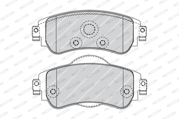 Set placute frana
