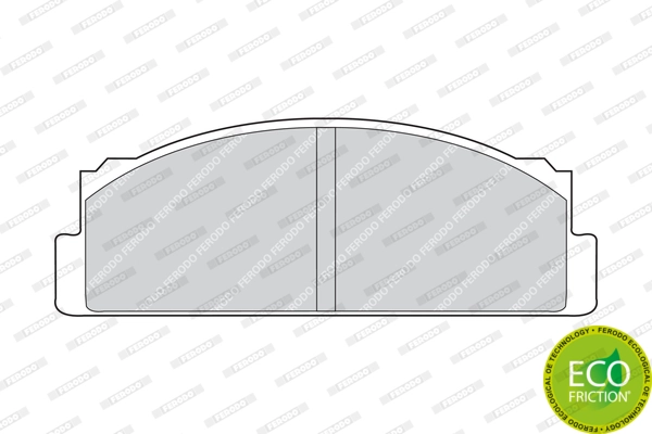 Set placute frana