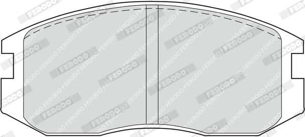 Set placute frana