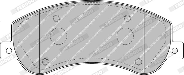Set placute frana