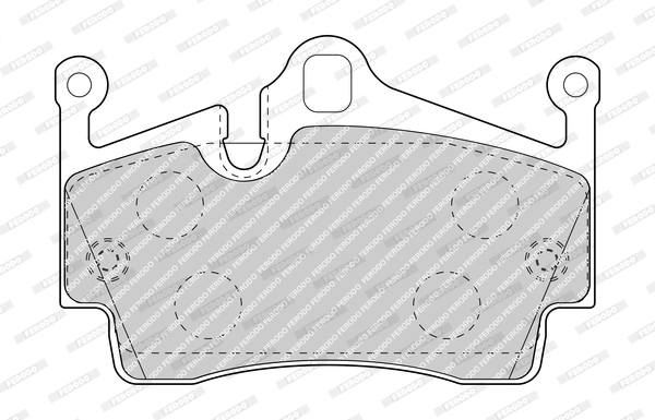 Set placute frana