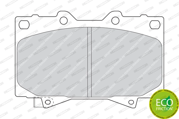 Set placute frana