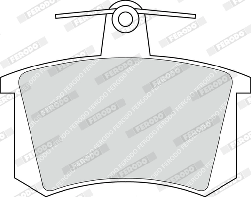 Set placute frana