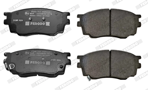 Set placute frana