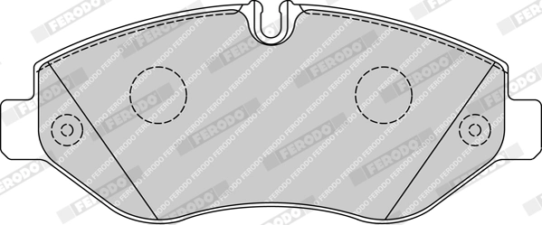 Set placute frana