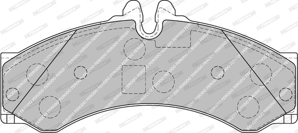 Set placute frana