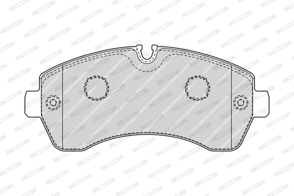 Set placute frana