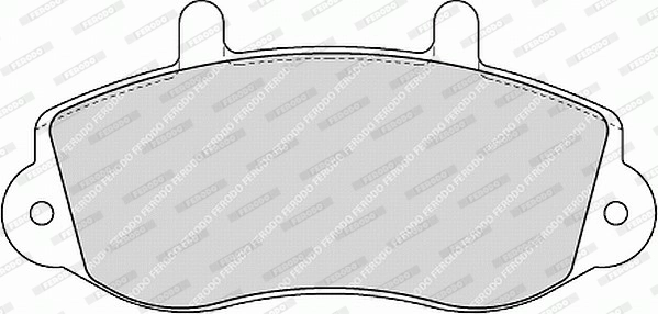 Set placute frana