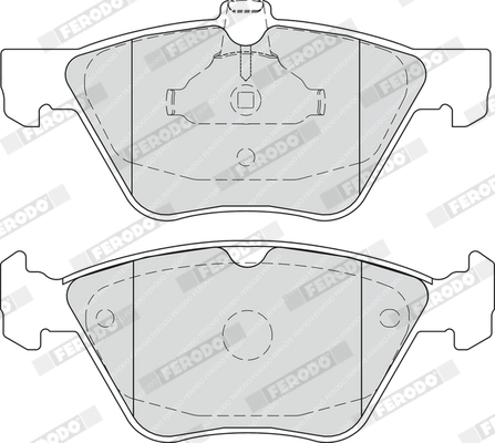 Set placute frana