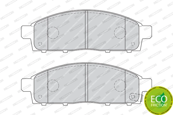 Set placute frana
