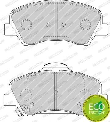 Set placute frana