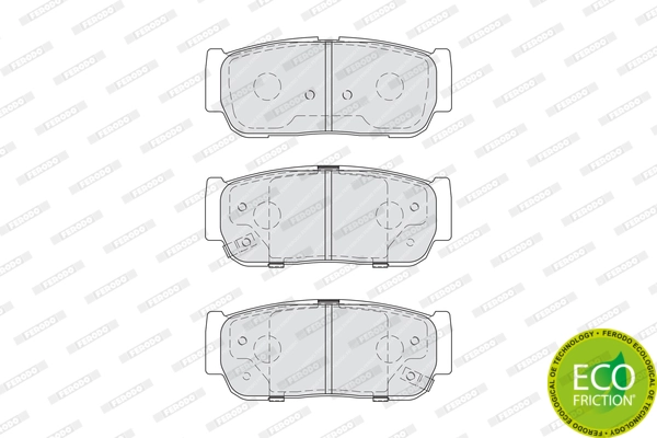 Set placute frana