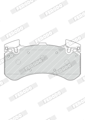 Set placute frana