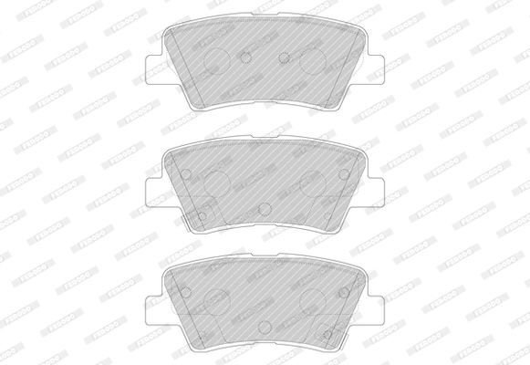 Set placute frana