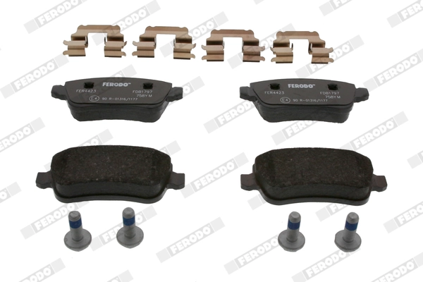 Set placute frana