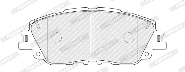 Set placute frana