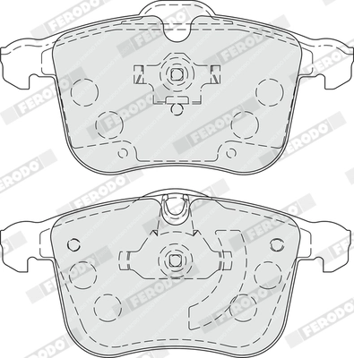 Set placute frana