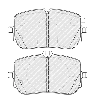 Set placute frana
