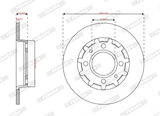 Disc frana