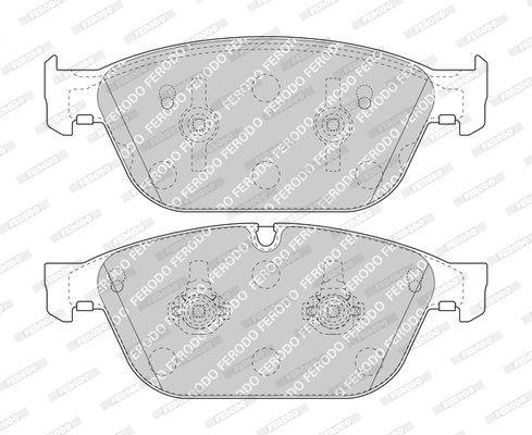 Set placute frana