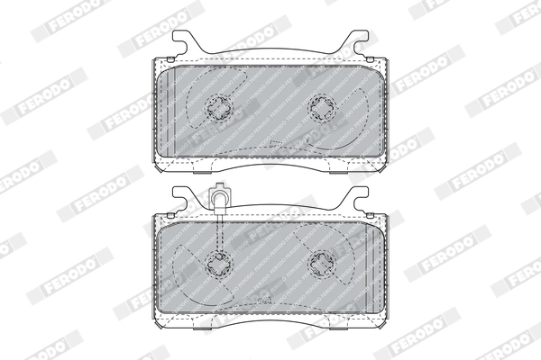 Set placute frana