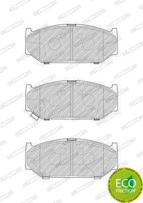 Set placute frana