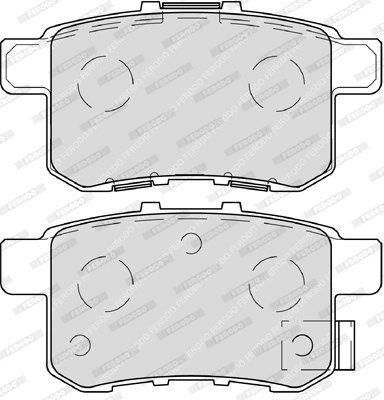 Set placute frana