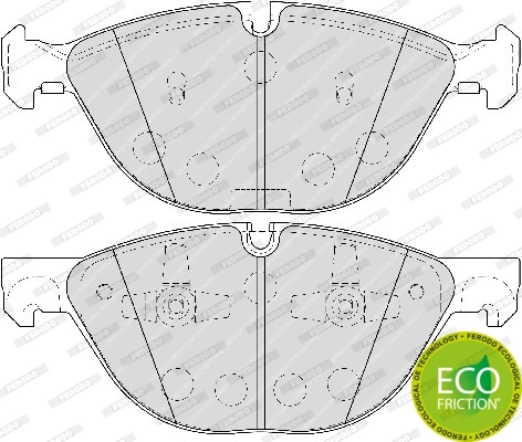 Set placute frana