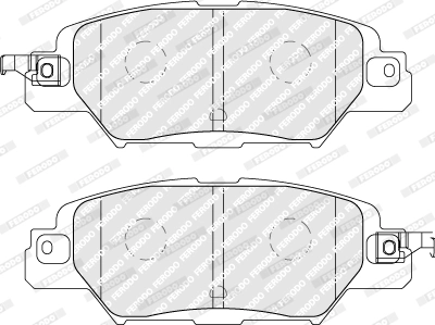 Set placute frana