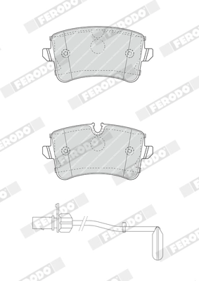 Set placute frana