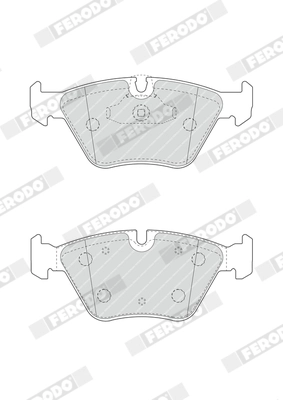 Set placute frana