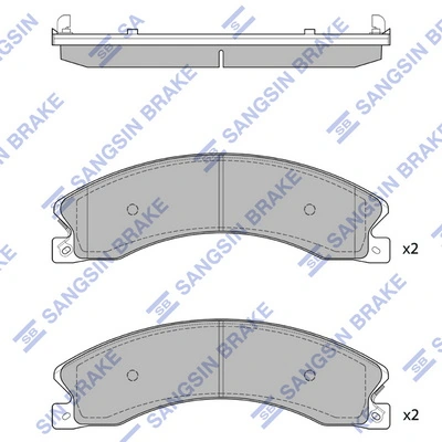 Set placute frana