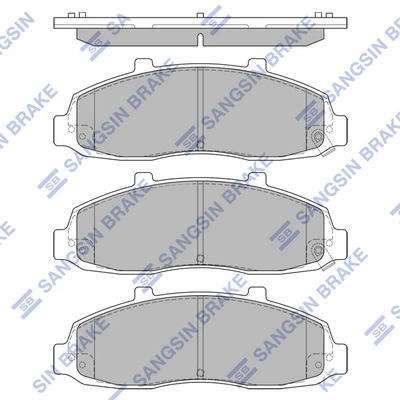 Set placute frana