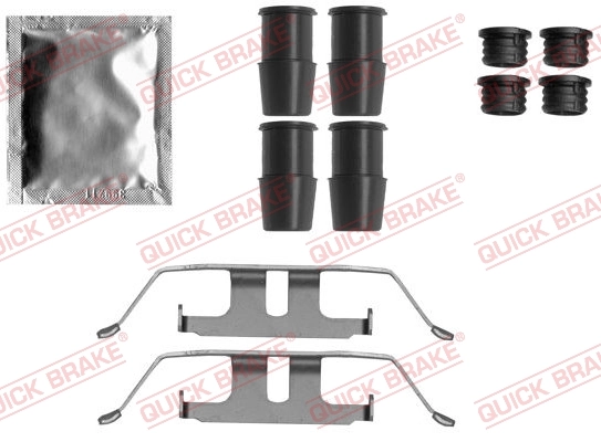 Set accesorii placute frana