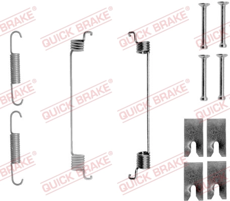 Set accesorii saboti frana