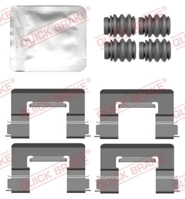 Set accesorii placute frana