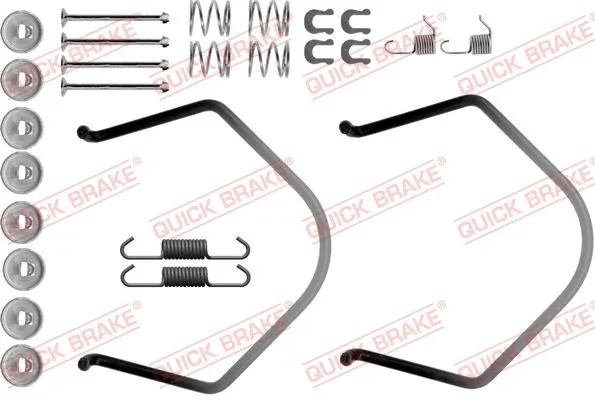 Set accesorii, sabot de frana