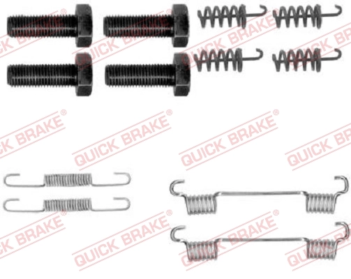 Set accesorii saboti frana