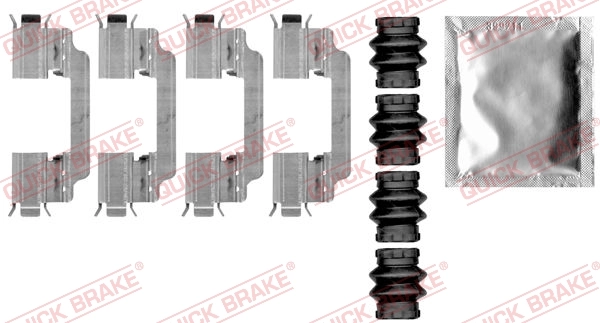 Set accesorii placute frana