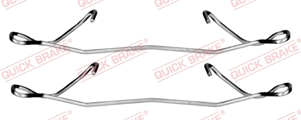 Set accesorii placute frana QUICK BRAKE 109-1180