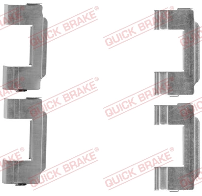Set accesorii, placute frana