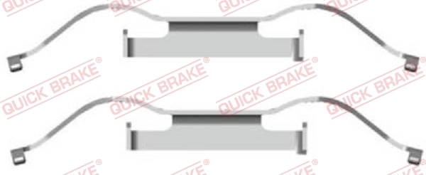 Set accesorii placute frana
