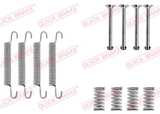 Set accesorii saboti frana