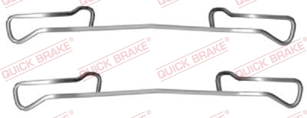 Set accesorii placute frana