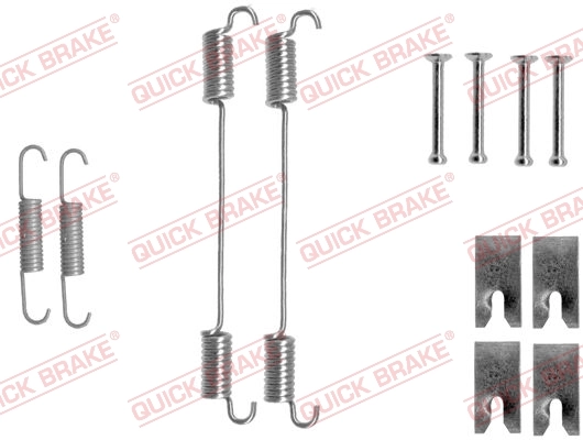 Set accesorii saboti frana